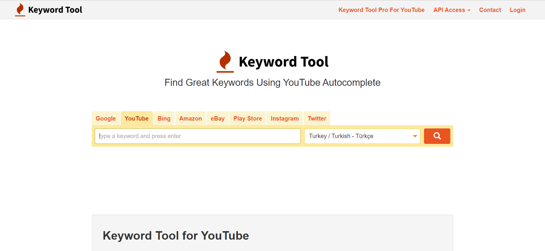 keyword tool io