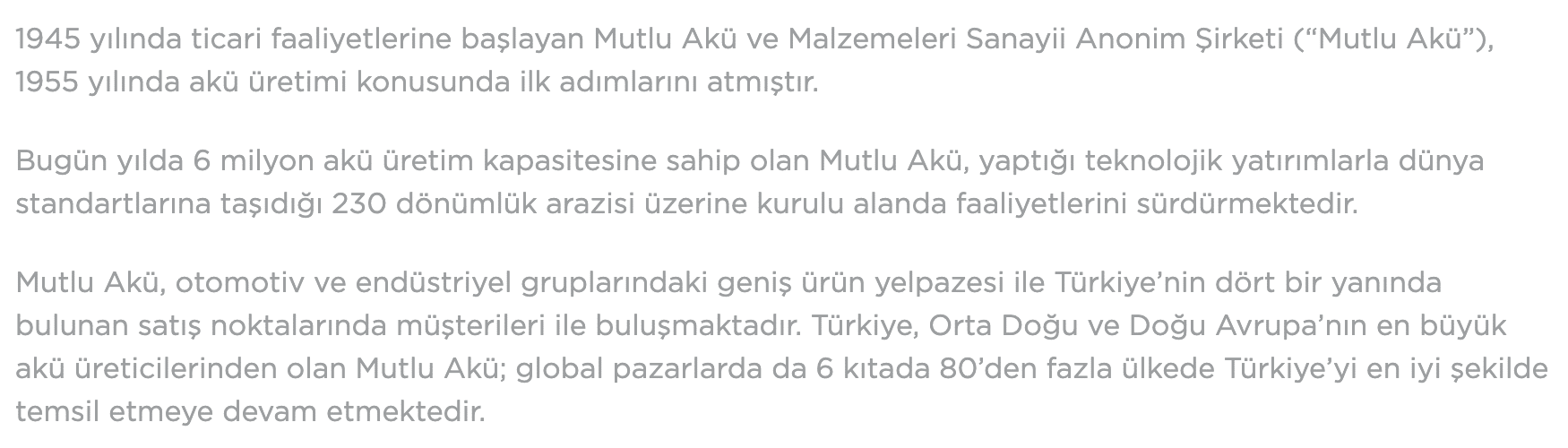 hakkımızda sayfası örneği