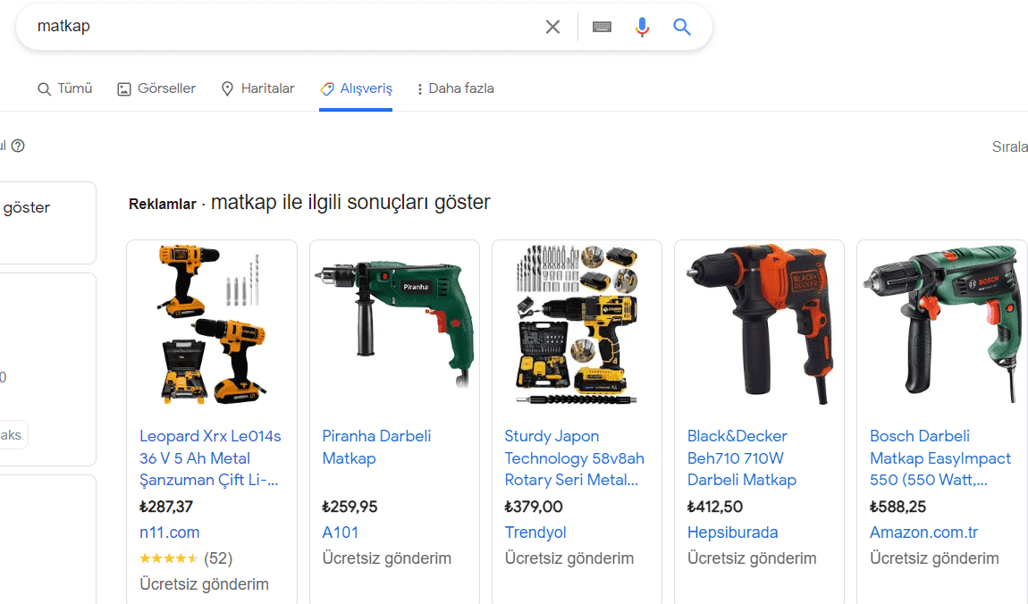 alışveriş reklam örneği