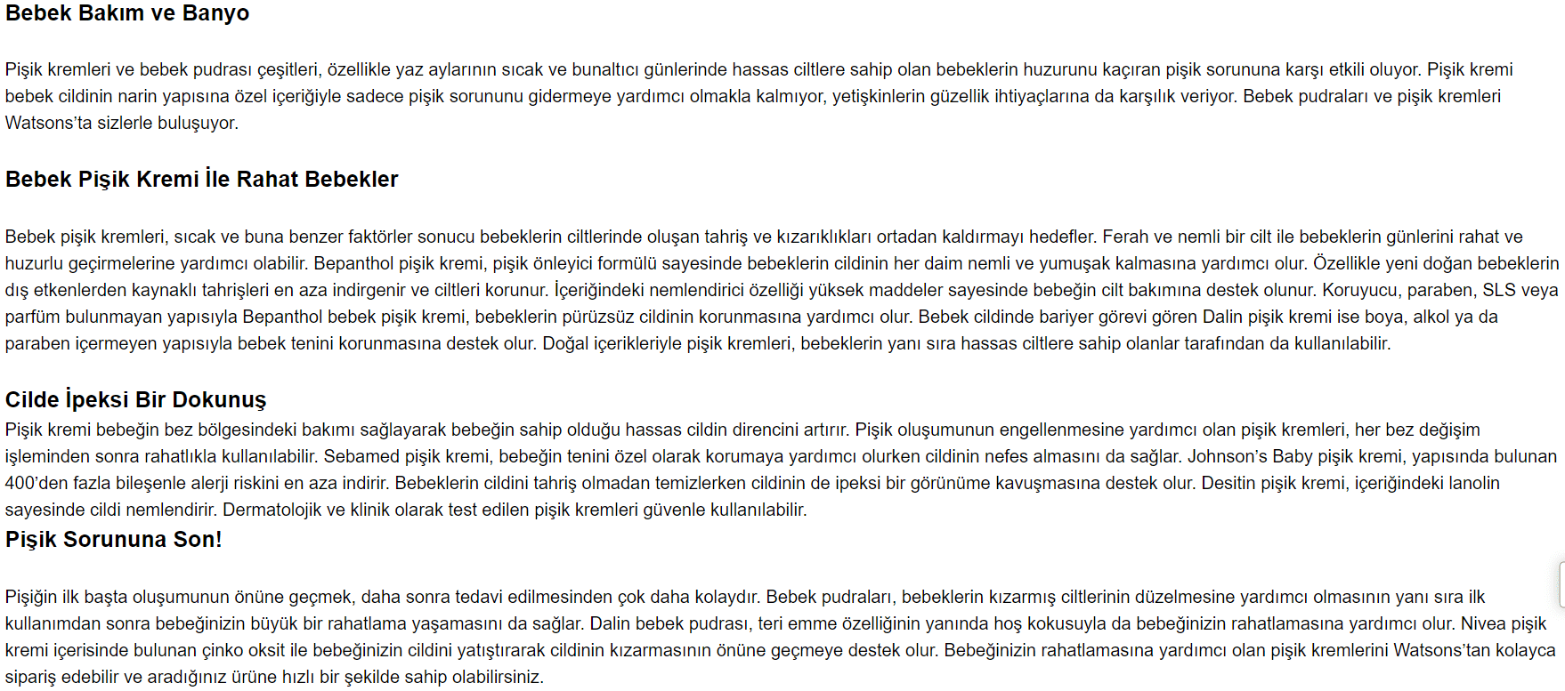 kategori açıklaması örneği 3