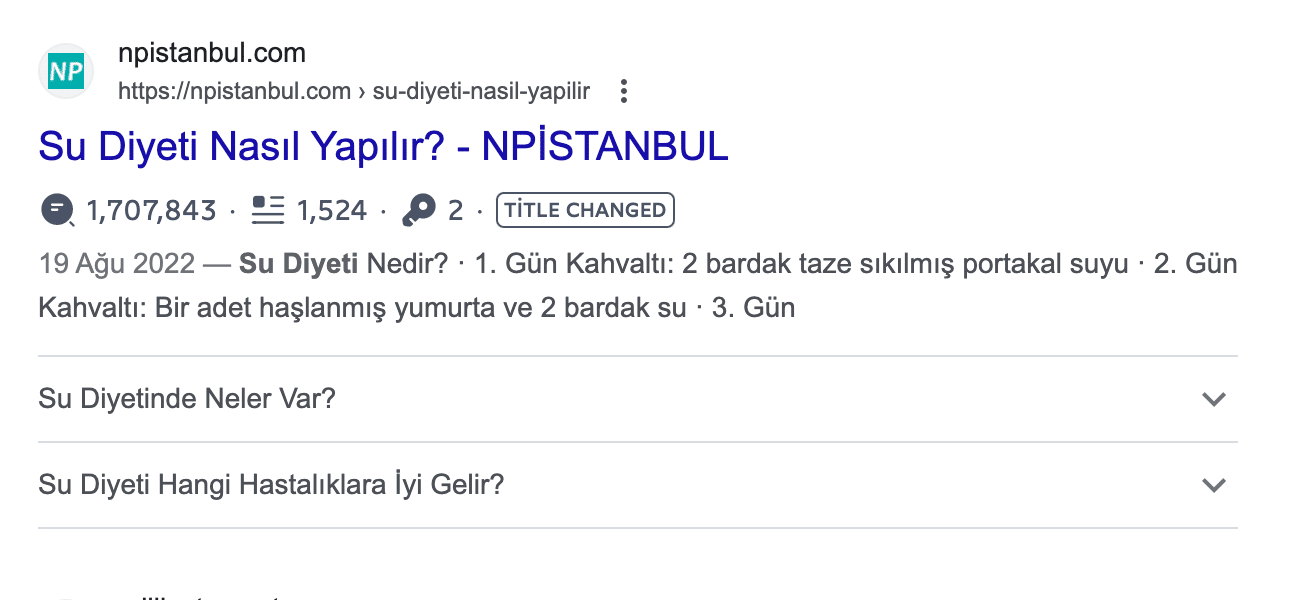 sıkça sorulan sorular snippets