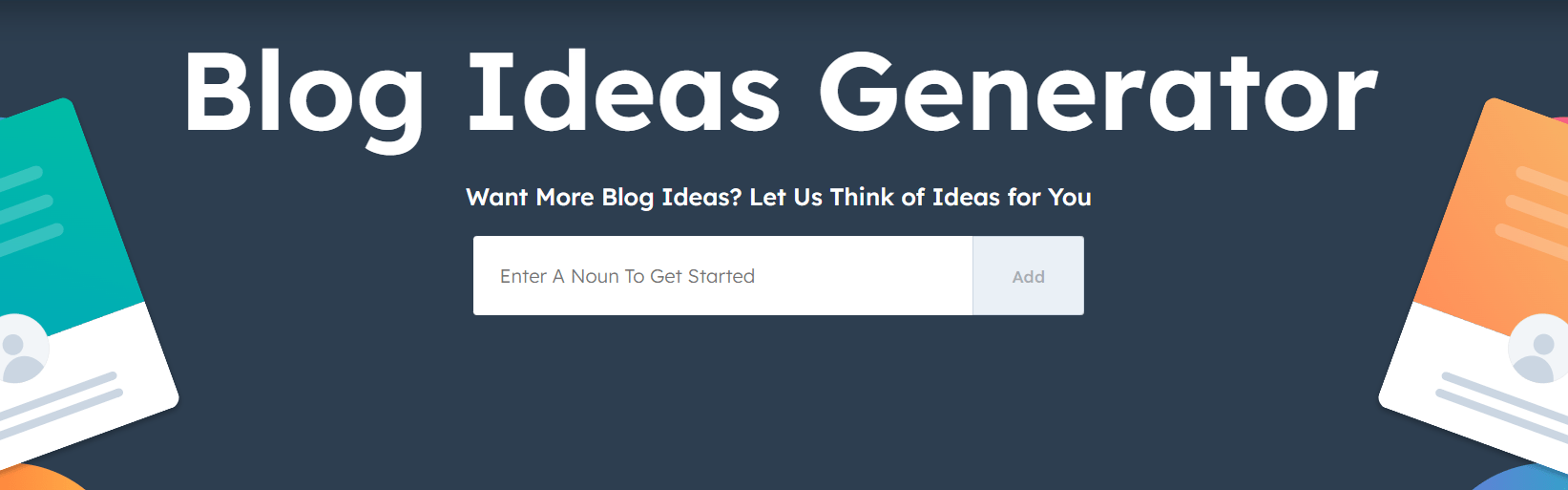 hubspot-blog-topic-generator